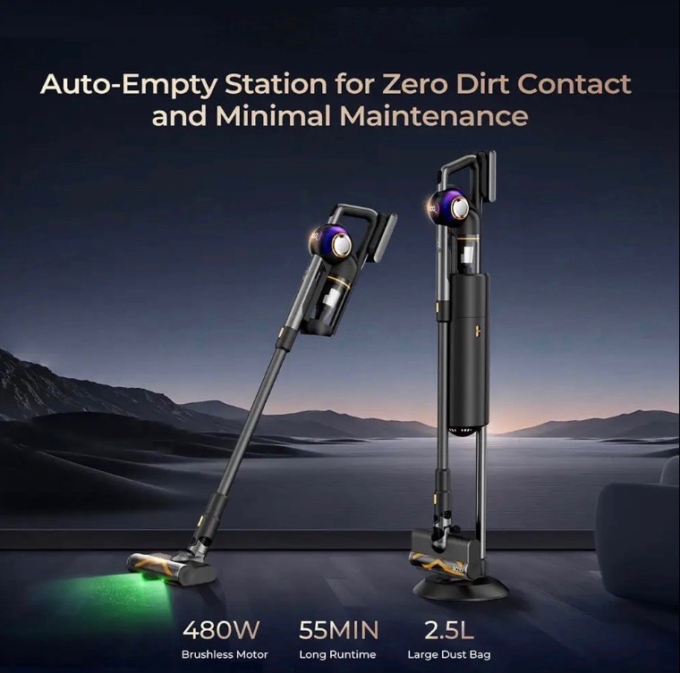 TS15Gpro Cordless Stick Vacuum Cleaner with Cyclone Station(图1)
