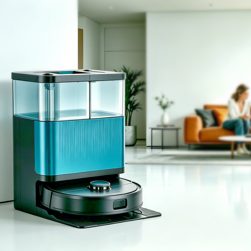 T8Pro All-in-one Robot Cleaning Station(图5) T8Pro All-in-one Robot Cleaning Station(图5)