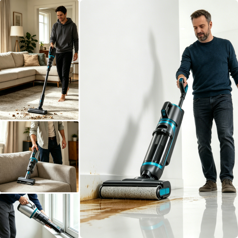Ts-FQ8 B Wet & Dry Vacuum Cleaner(图5) Ts-FQ8 B Wet & Dry Vacuum Cleaner(图5)